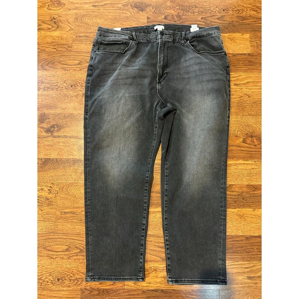 Good American x Calik Always Fits Cropped Denim Gray US 28–32 Stretch High Rise